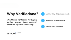 Buy Verified Anycoin Account